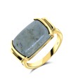 Labradorite Silver Rings NSR-2235